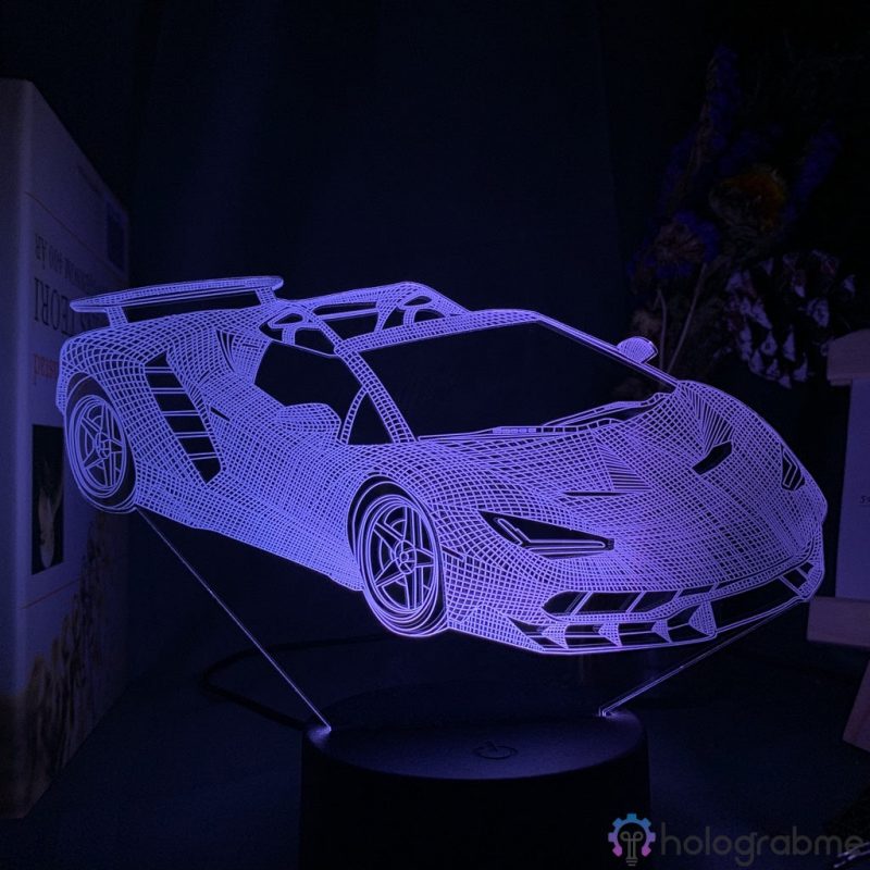Lampe 3D Lamborghini 4