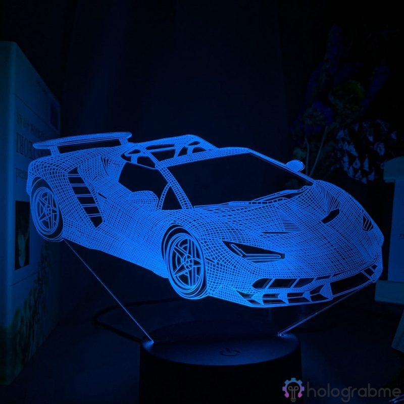 Lampe 3D Lamborghini 6