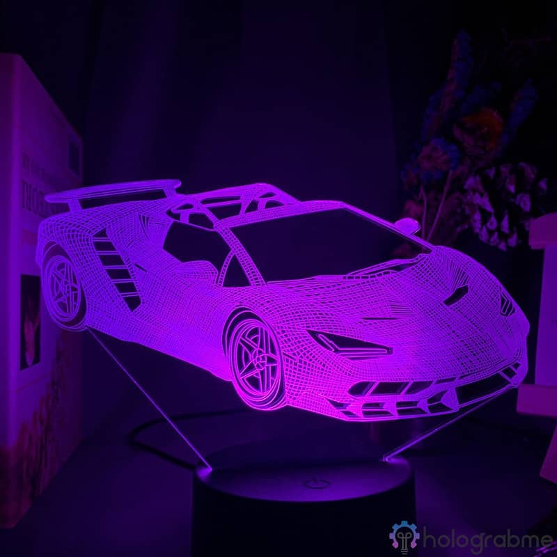 Lampe 3D Lamborghini 7