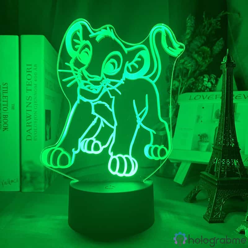 Lampe 3D Le Roi Lion Simba 2
