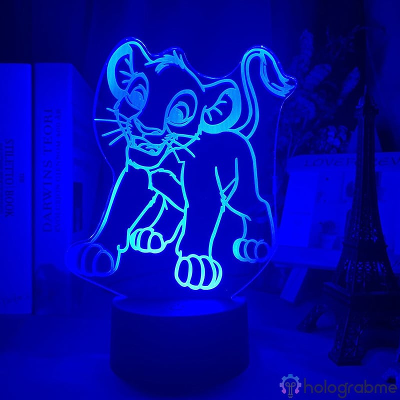 Lampe 3D Le Roi Lion Simba 5