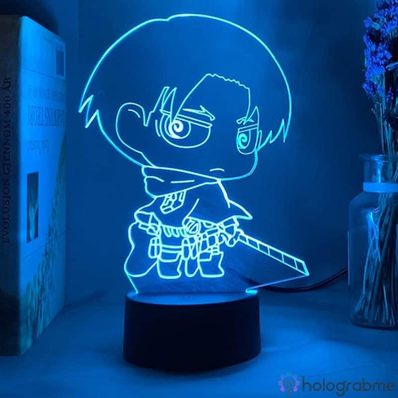 Lampe 3D Levi Ackerman 1