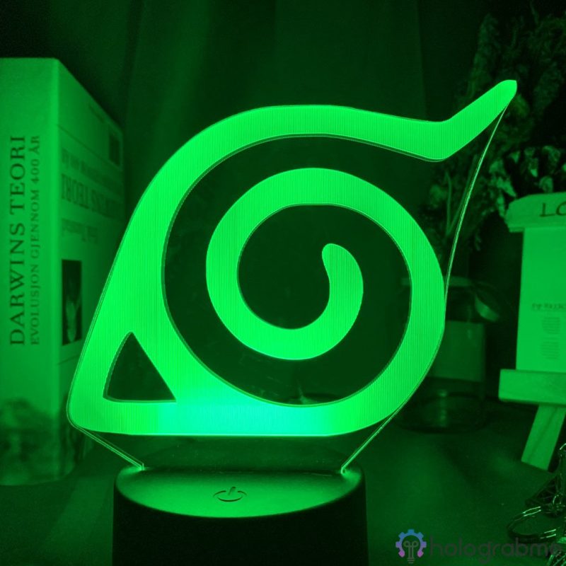 Lampe 3D Logo Konoha 2