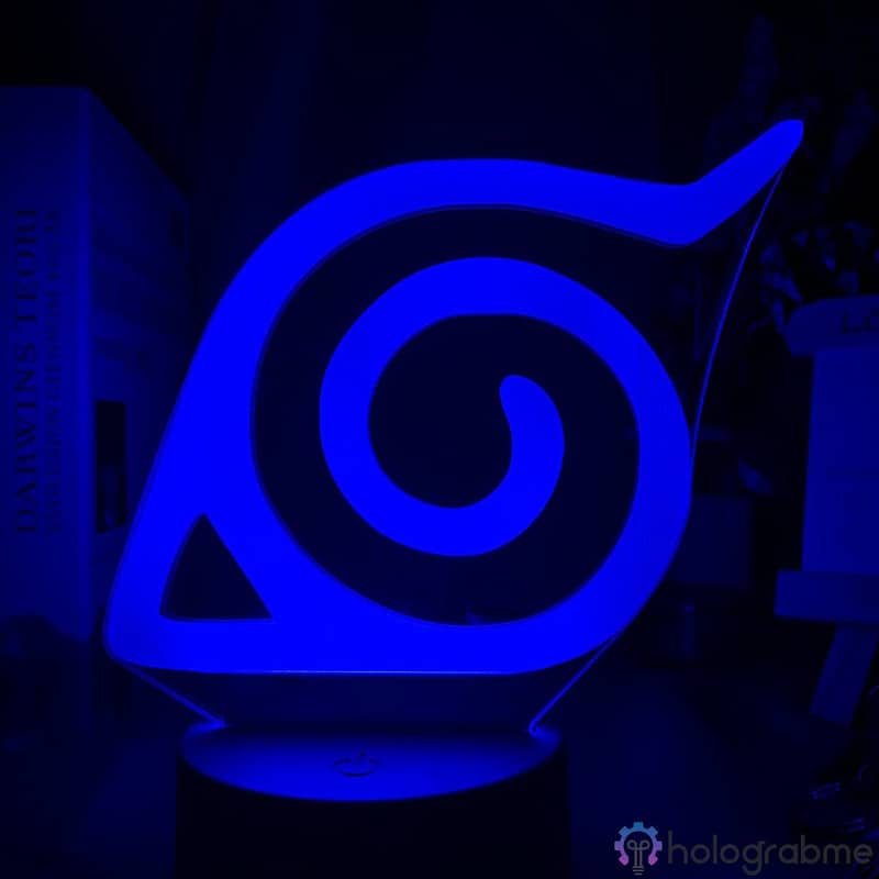Lampe 3D Logo Konoha 3