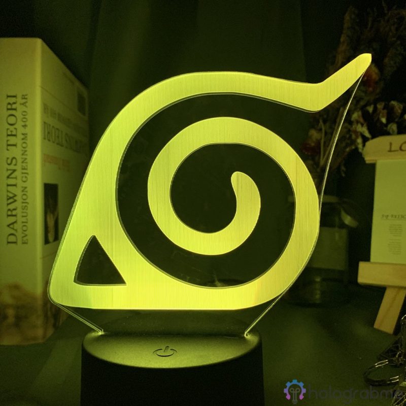 Lampe 3D Logo Konoha 5