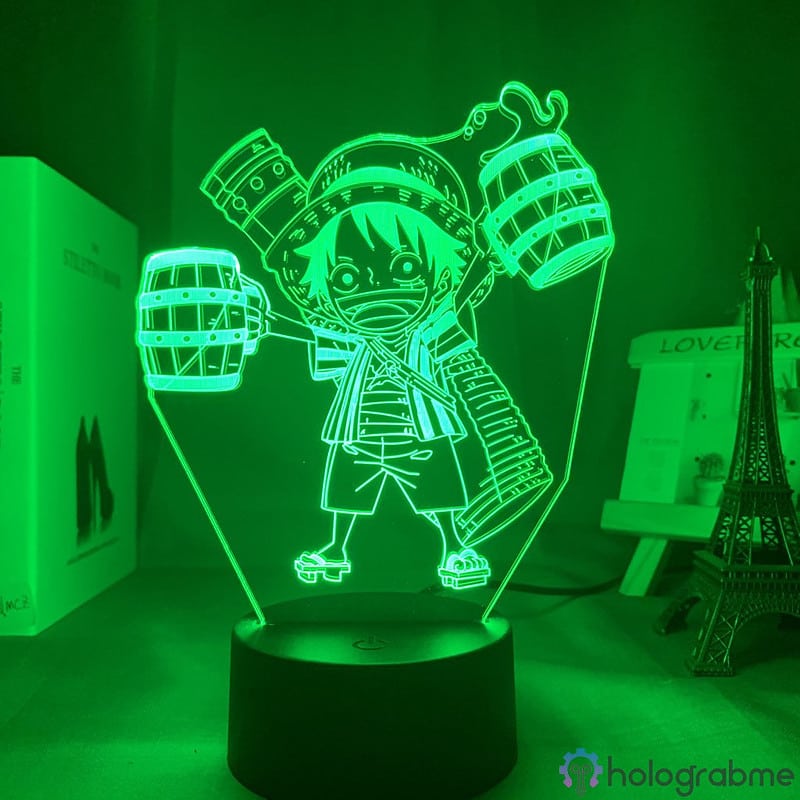 Lampe 3D Luffy Chibi 2