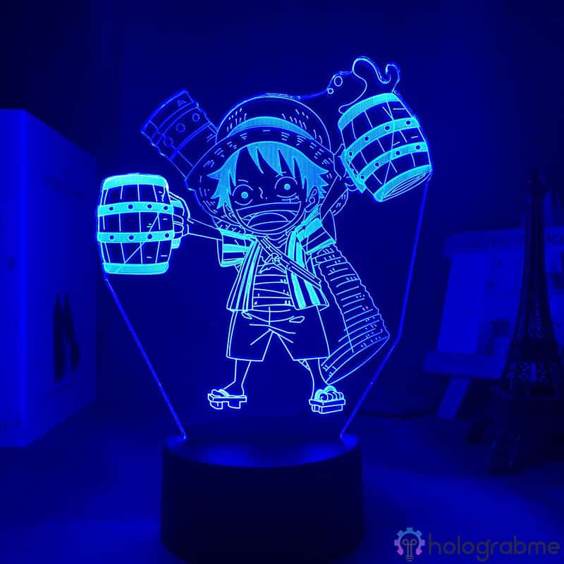Lampe 3D Luffy Chibi 3