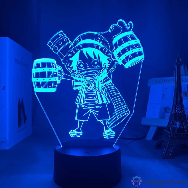 Lampe 3D Luffy Chibi 6