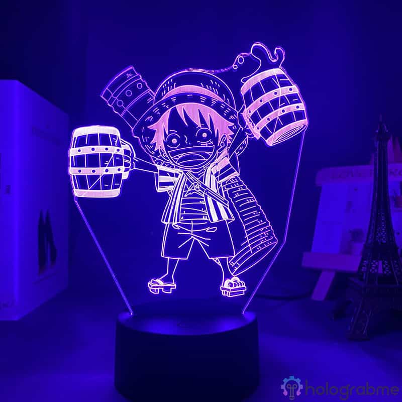 Lampe 3D Luffy Chibi 7