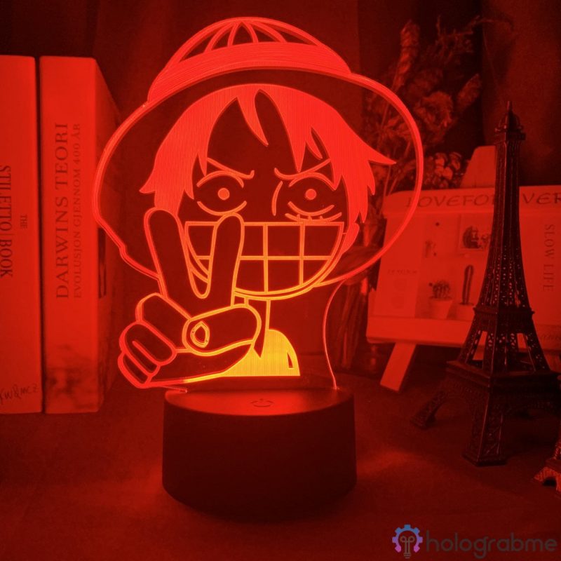 Lampe 3D Luffy One Piece 1