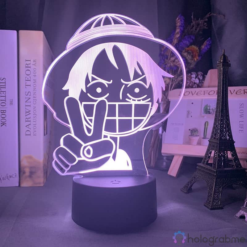 Lampe 3D Luffy One Piece 4