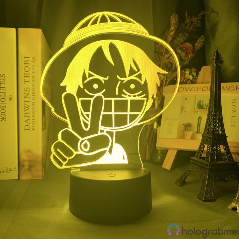 Lampe 3D Luffy One Piece 5