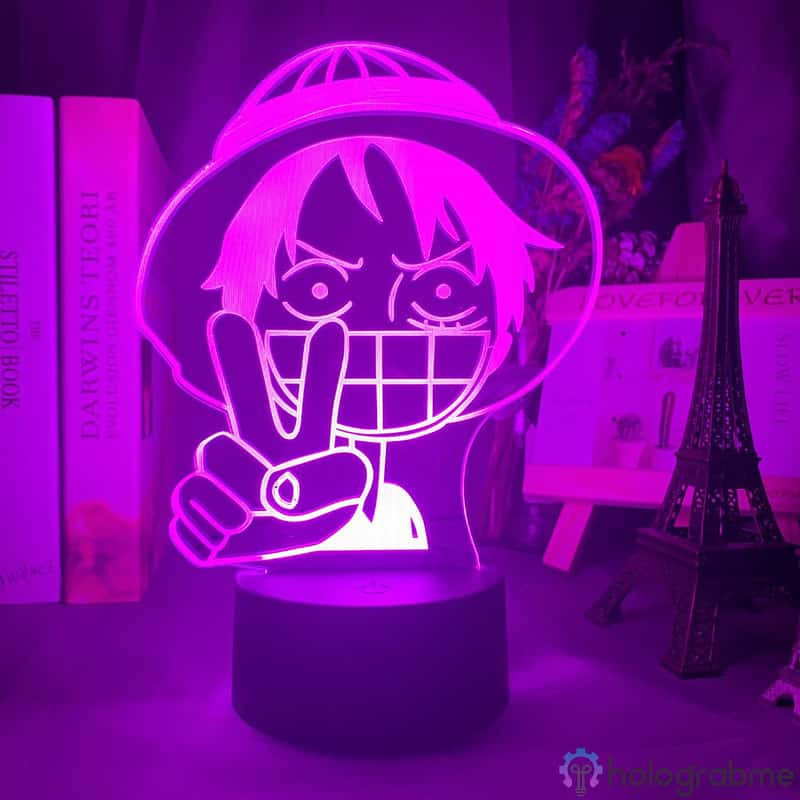 Lampe 3D Luffy One Piece 7