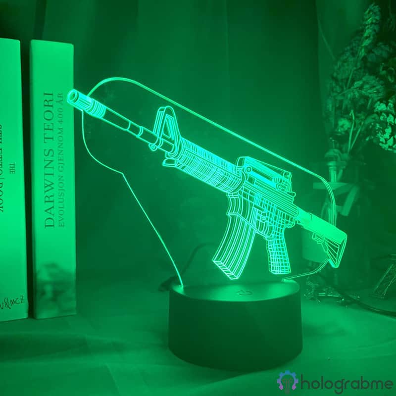 Lampe 3D M4 Arme 3