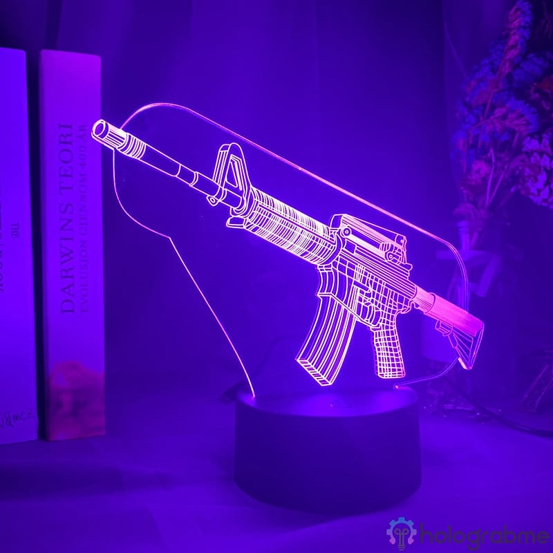 Lampe 3D M4 Arme 6