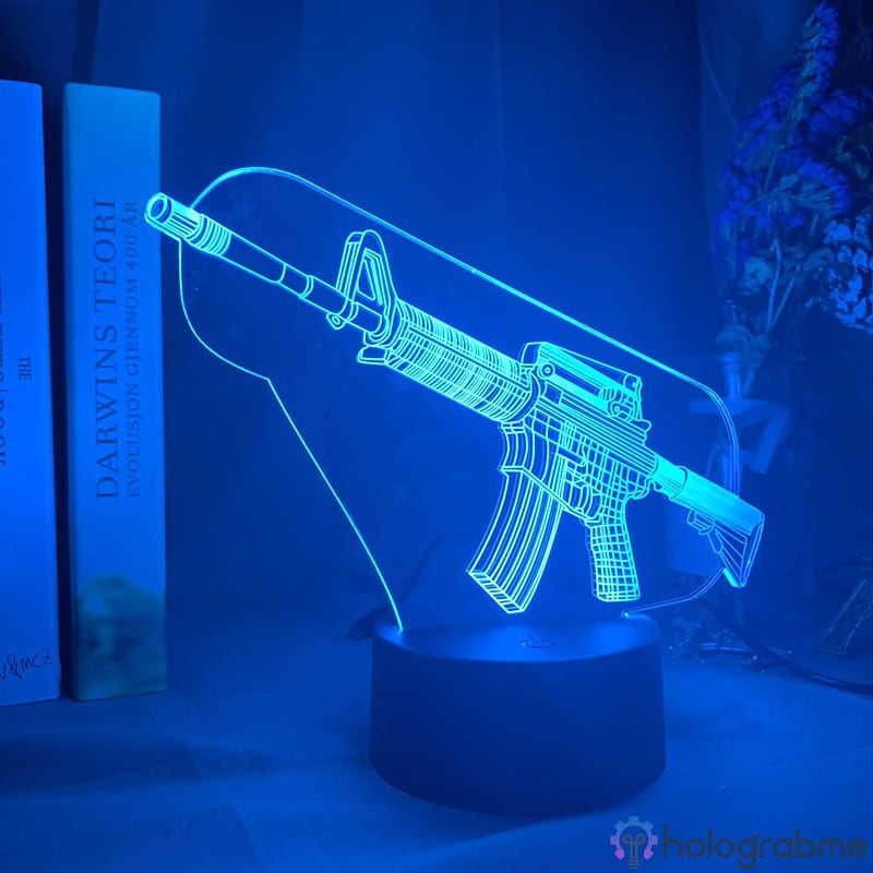 Lampe 3D M4 Arme 7