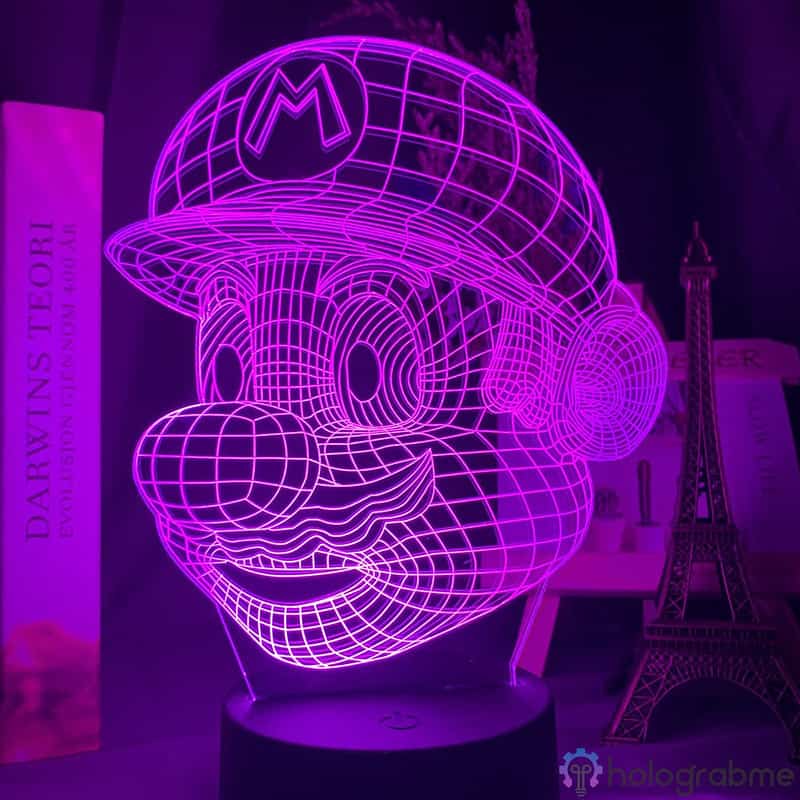Lampe 3D Mario 3