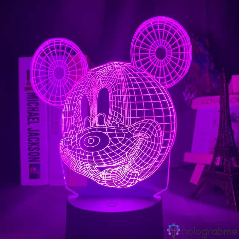 Lampe 3D Mickey Mouse 1
