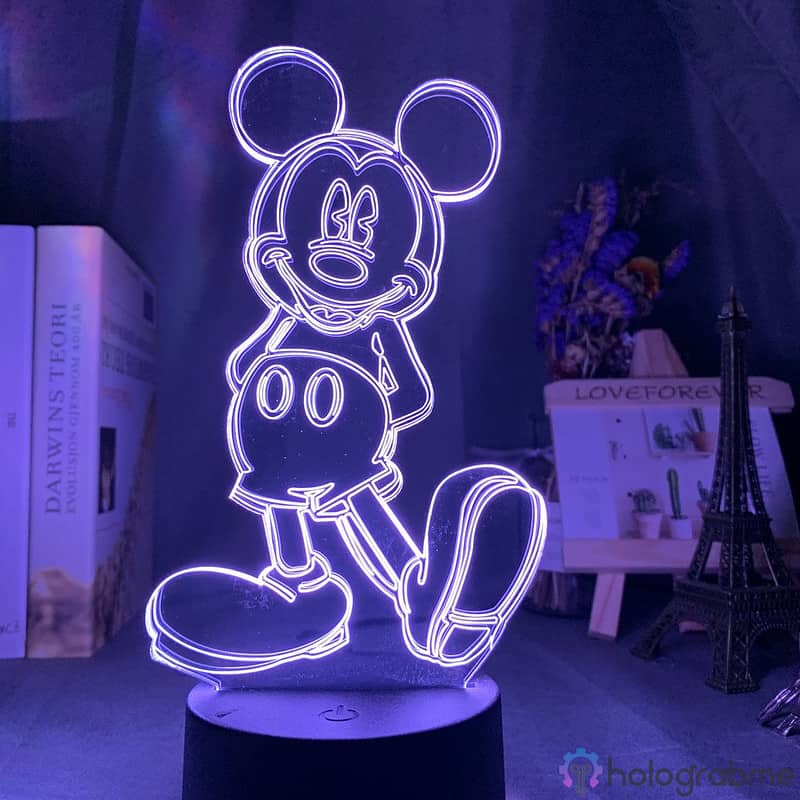 Lampe 3D Mickey Vintage 1