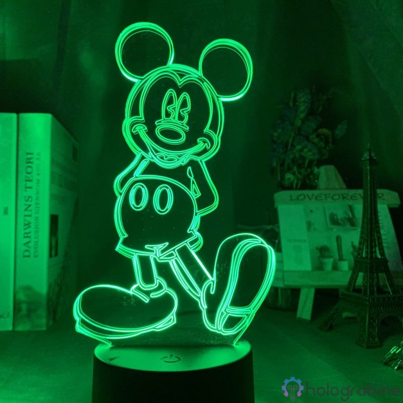 Lampe 3D Mickey Vintage 3