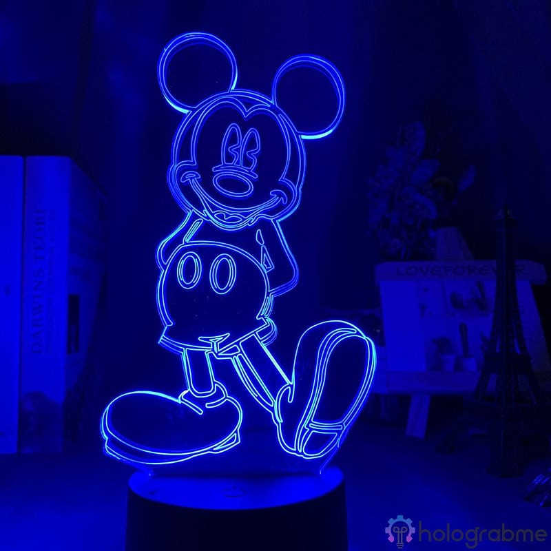 Lampe 3D Mickey Vintage 4