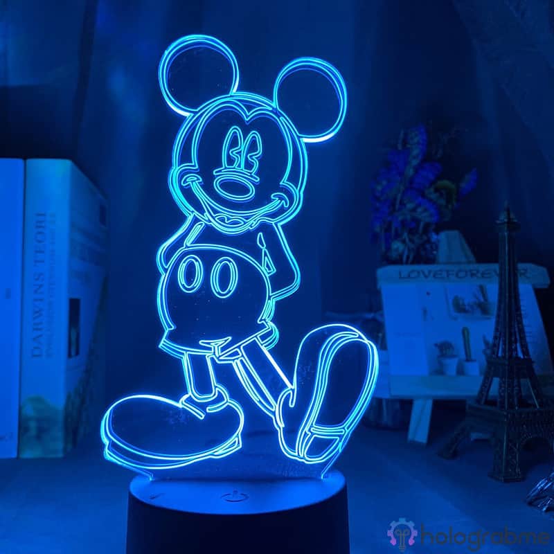 Lampe 3D Mickey Vintage 6