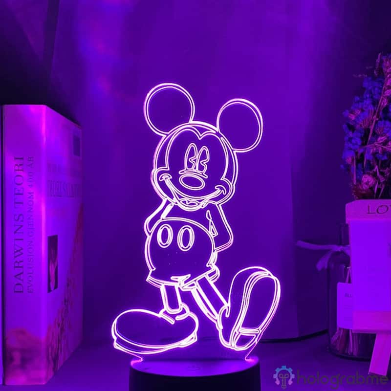 Lampe 3D Mickey Vintage 7
