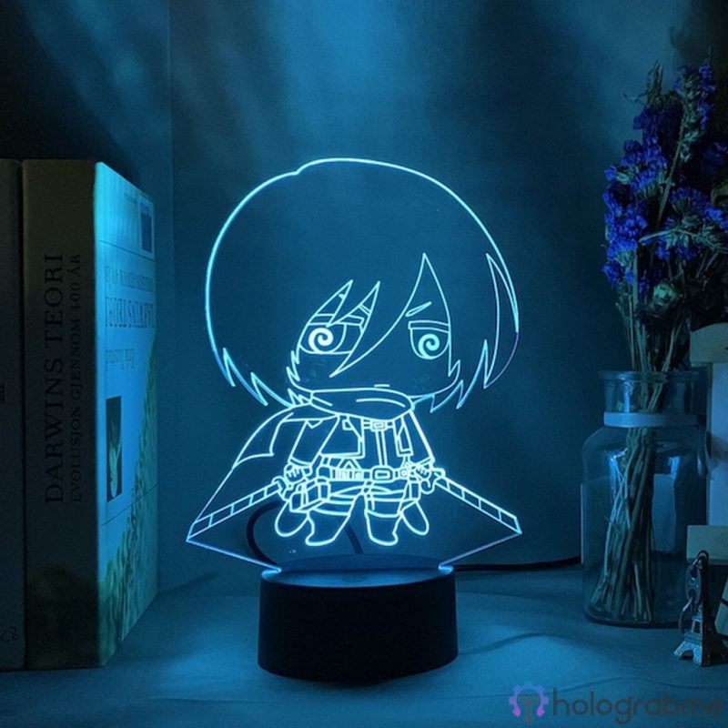 Lampe 3D Mikasa Ackerman 1
