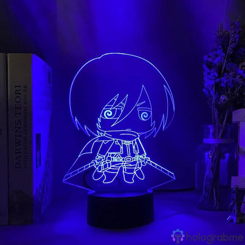 Lampe 3D Mikasa Ackerman 6