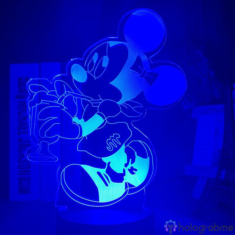 Lampe 3D Minnie 1