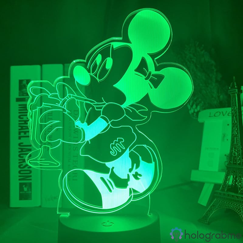 Lampe 3D Minnie 2