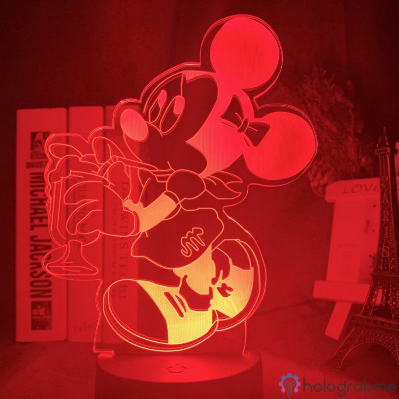 Lampe 3D Minnie 3