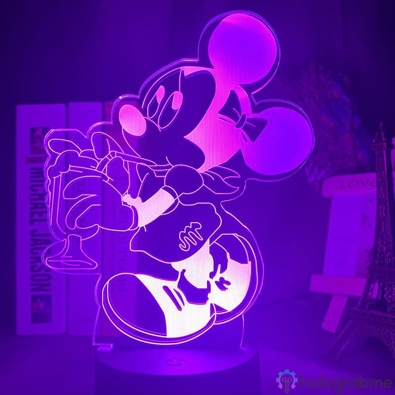 Lampe 3D Minnie 4