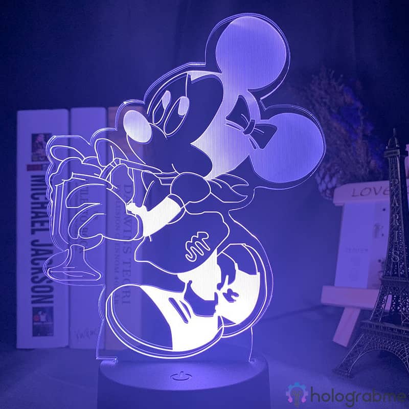 Lampe 3D Minnie 5