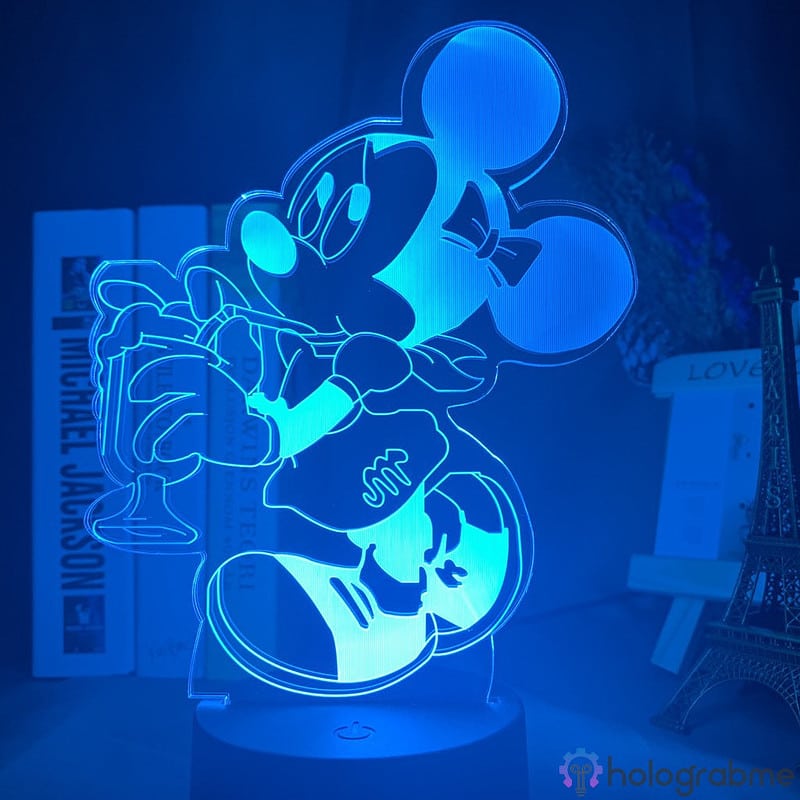 Lampe 3D Minnie 6