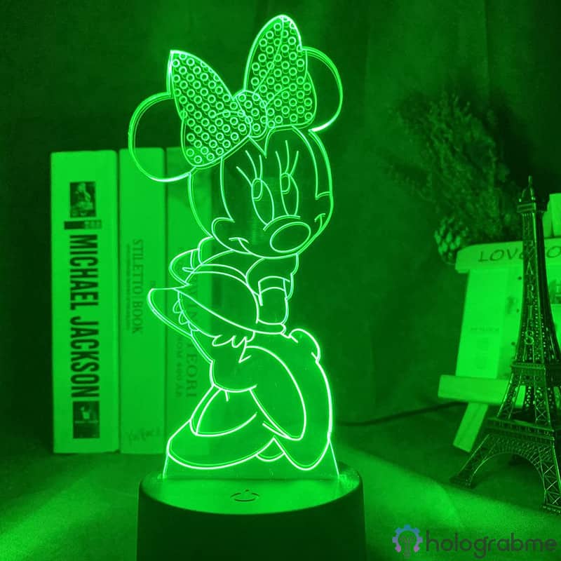 Lampe 3D Minnie Mouse 3