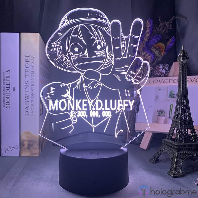 Lampe 3D Monkey D. Luffy Prime 4