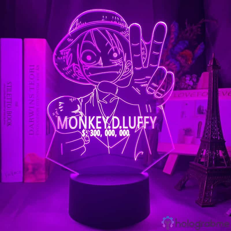 Lampe 3D Monkey D. Luffy Prime 5