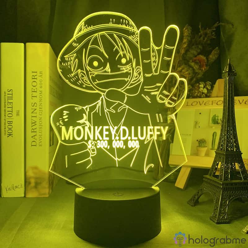 Lampe 3D Monkey D. Luffy Prime 6
