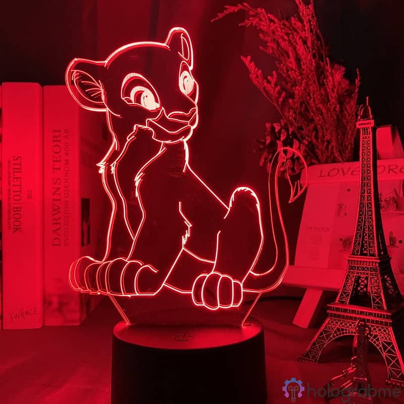 Lampe 3D Nala Roi Lion 1