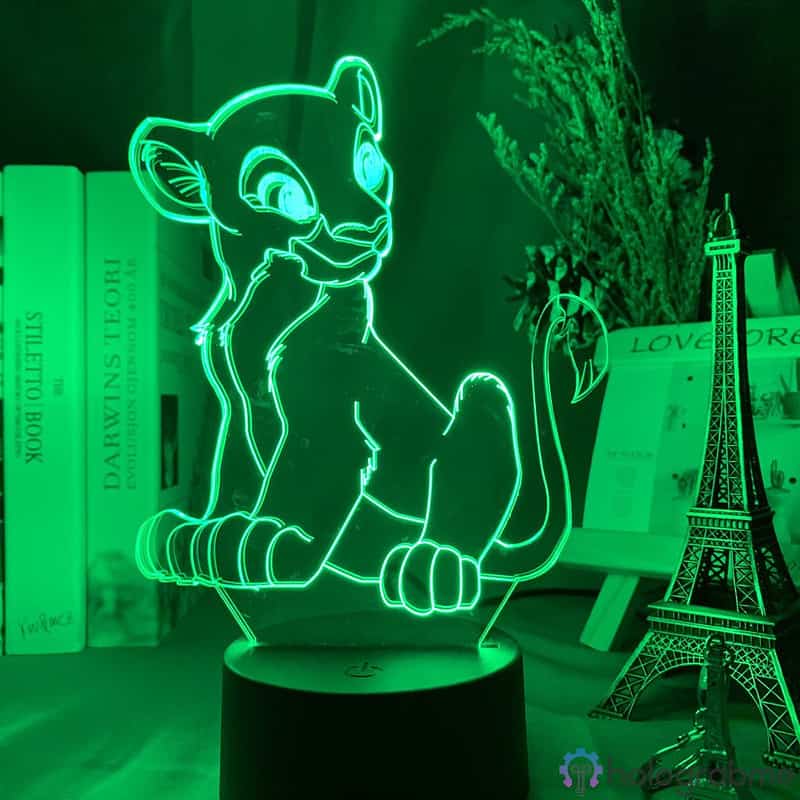 Lampe 3D Nala Roi Lion 2