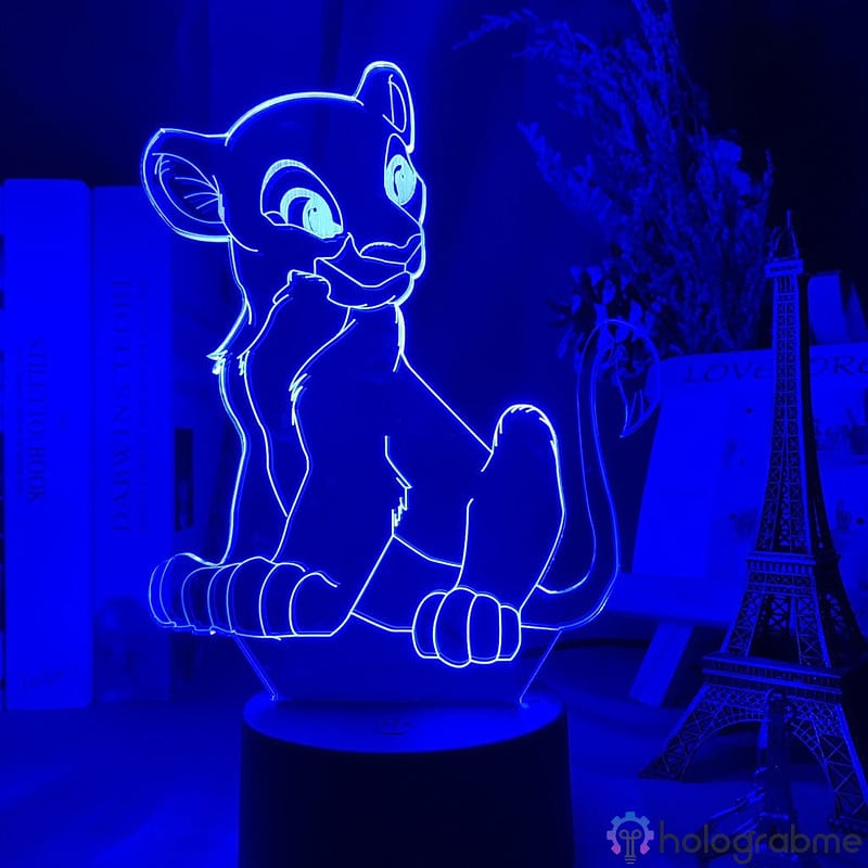 Lampe 3D Nala Roi Lion 3