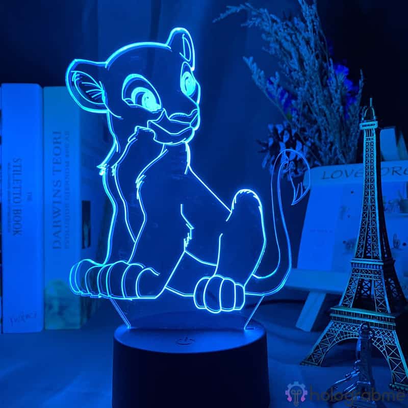 Lampe 3D Nala Roi Lion 6