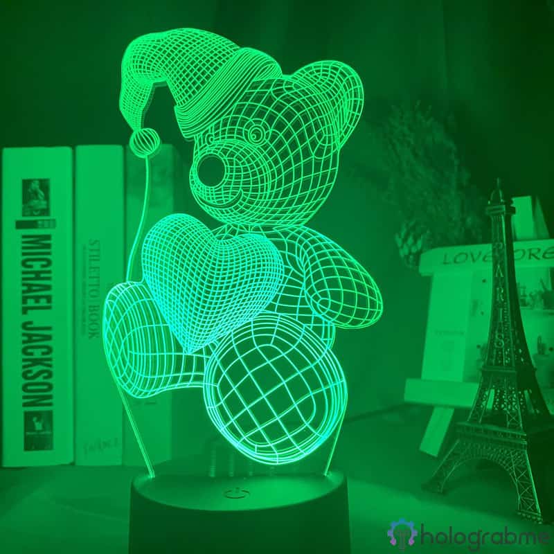 Lampe 3D Nounours Calin 8