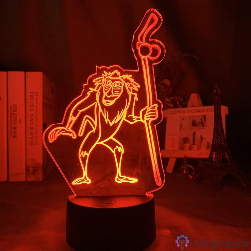 Lampe 3D Rafiki 1