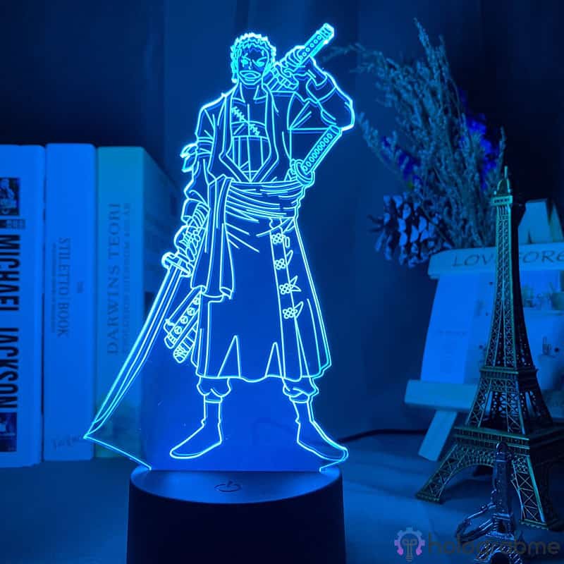 Lampe 3D Roronoa Zoro 6