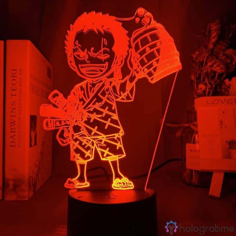 Lampe 3D Roronoa Zoro Chibi 1