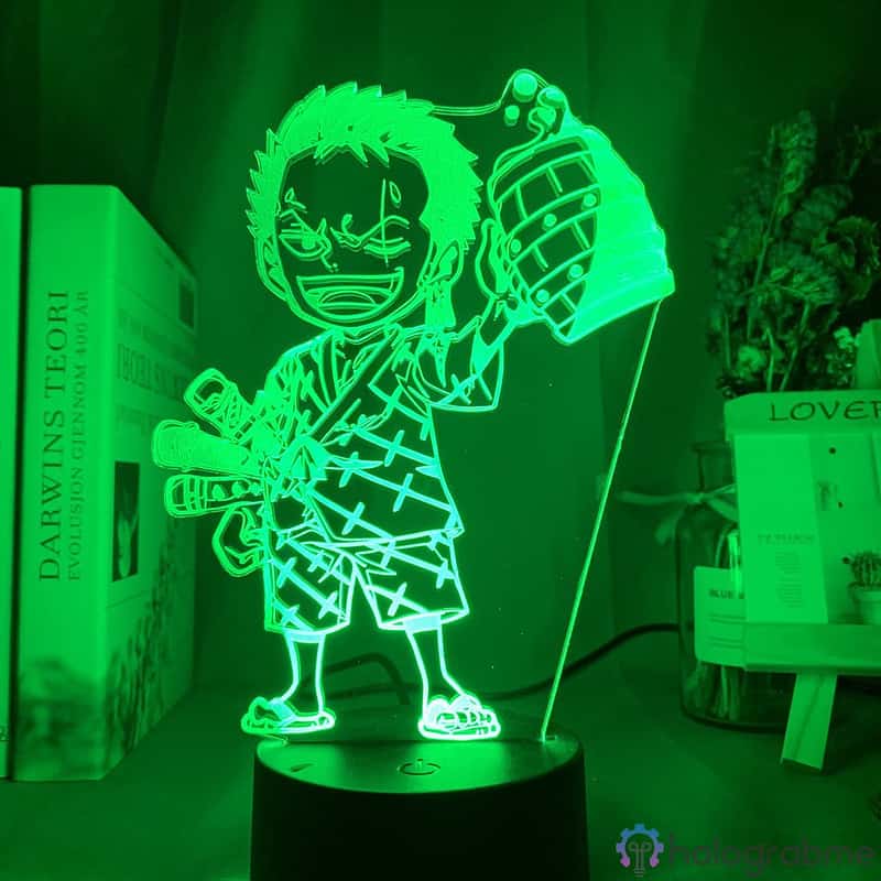Lampe 3D Roronoa Zoro Chibi 2