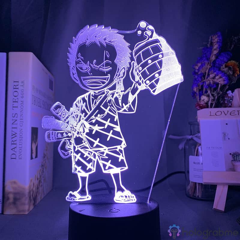Lampe 3D Roronoa Zoro Chibi 4