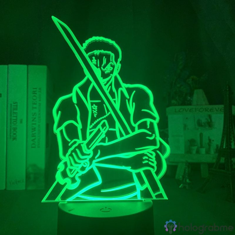 Lampe 3D Roronoa Zoro Sabre 2